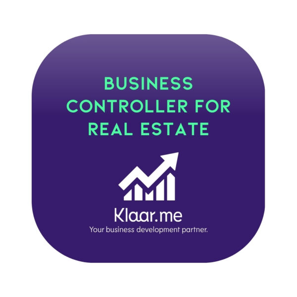 Business controller consultation for real estate